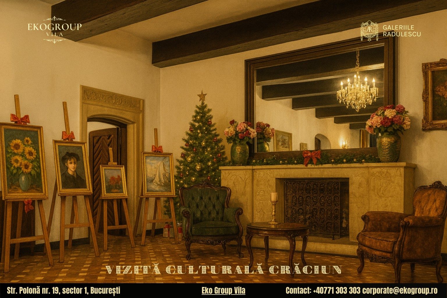 Cadouri de Crăciun copii: O vizită specială la expoziția Crăciunul anilor ’30 de la Eko Group Vila, un dar educativ și plin de farmec interbelic